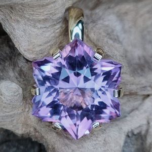 Mặt Dây Chuyền Bông Tuyết Thạch Anh Tím (3)