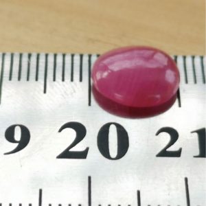 Ruby Lục Yên Việt Nam Cabochon R003 (4)