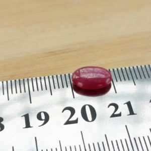 Ruby Lục Yên Việt Nam Cabochon R004 (4)