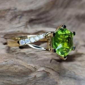 Nhẫn Vàng 14k đá Peridot (3)