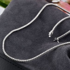 Dây Chuyền Vàng Trắng