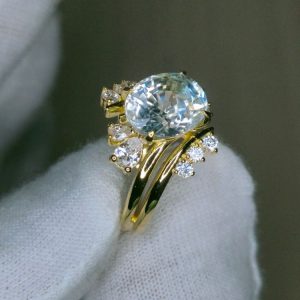 Nhẫn Nữ Vàng Gold 14k đá Zircin Trắng (5)