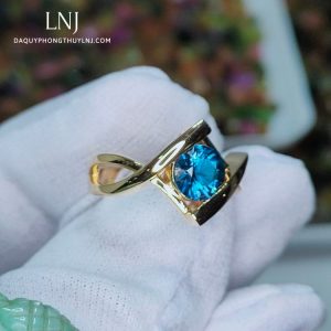 Nhẫn Nữ Vàng 14k Topaz London