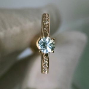 Nhẫn Nữ Vàng 14k Zircon (3)