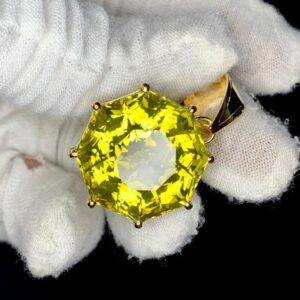 Mặt Dây Chuyền Citrine Giác Kiểu (7)