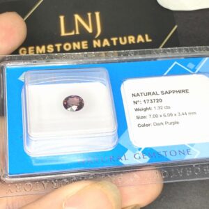 Sapphire Tím Giám định 173720 (2)