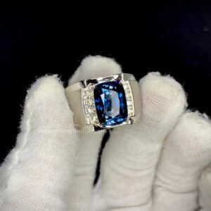 Nhẫn Nam Vàng 14k đá Topaz London1