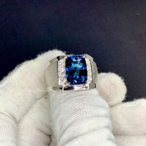 Nhẫn Nam Vàng 14k đá Topaz London2