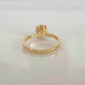 Nhẫn Nữ Vàng Gold 18k Đá Topaz London Thiên Nhiên (5)