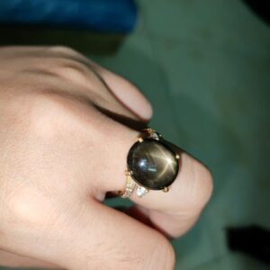 Nhẫn Nữ Vàng Gold 18k đá Sapphire Sao (3)