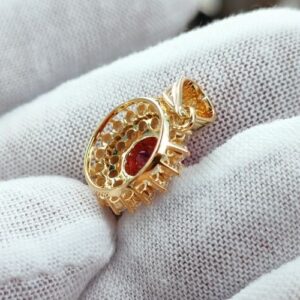 Mặt Dây Chuyền Đá Spinel Vàng Gold 14k (6)