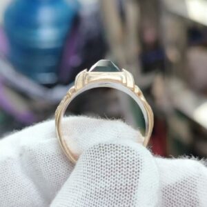 Nhẫn Nam Vàng Gold 14k Đá Topaz London Thiên Nhiên (3)