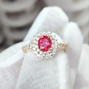 Nhẫn Nữ Đá Spinel Vàng Gold 14k (2)