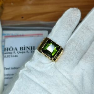 Nhẫn Nam Vàng đá Xanh (16)
