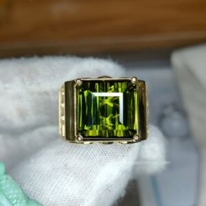 Nhẫn Nam Vàng đá Xanh (18)