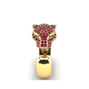 Nhẫn Báo Vàng 14k đá Ruby (4)