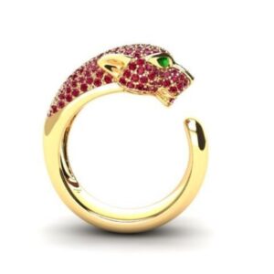 Nhẫn Báo Vàng 14k đá Ruby (6)