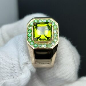 Nhẫn Nam đá Peridot (2)