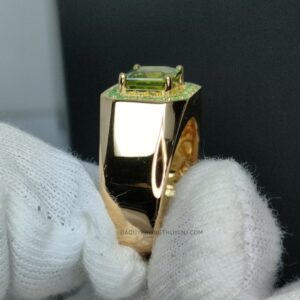 Nhẫn Nam đá Peridot (4)