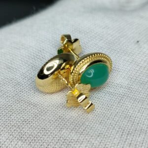 Bông Tai Ngọc đế Quan Vàng Gold (3)